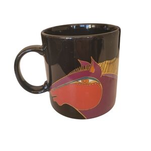 Vintage Laurel Burch Moroccan Horse Mug *read
